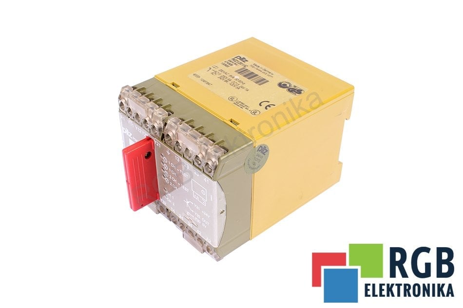 PILZ PNOZ6 230VAC 474908 RELÉ DE SEGURIDAD 
