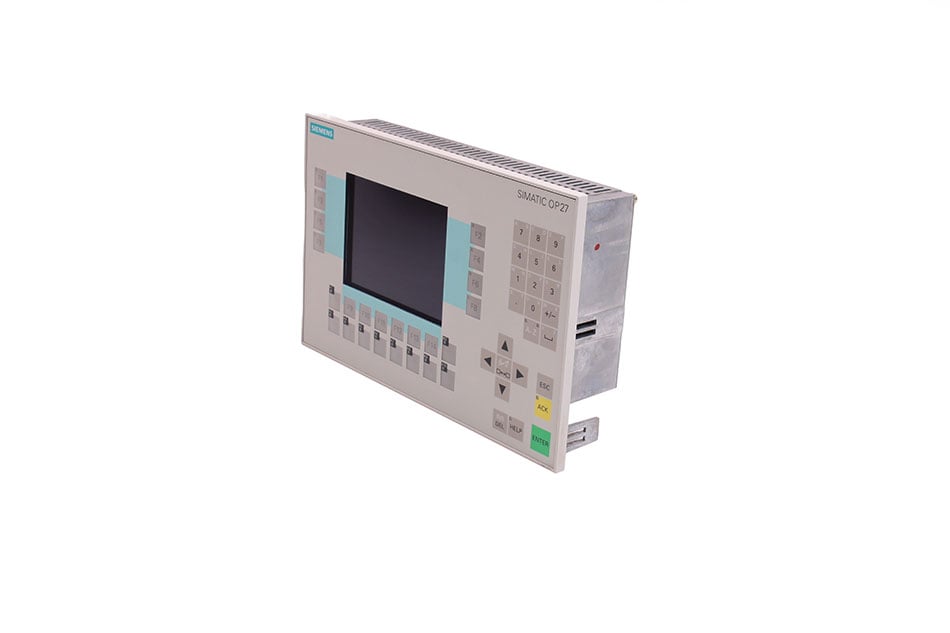 SIEMENS 6AV3627-1JK00-0AX0 OP27 STN MONOCHROME LC DISPLAY OPERATOR PANEL 