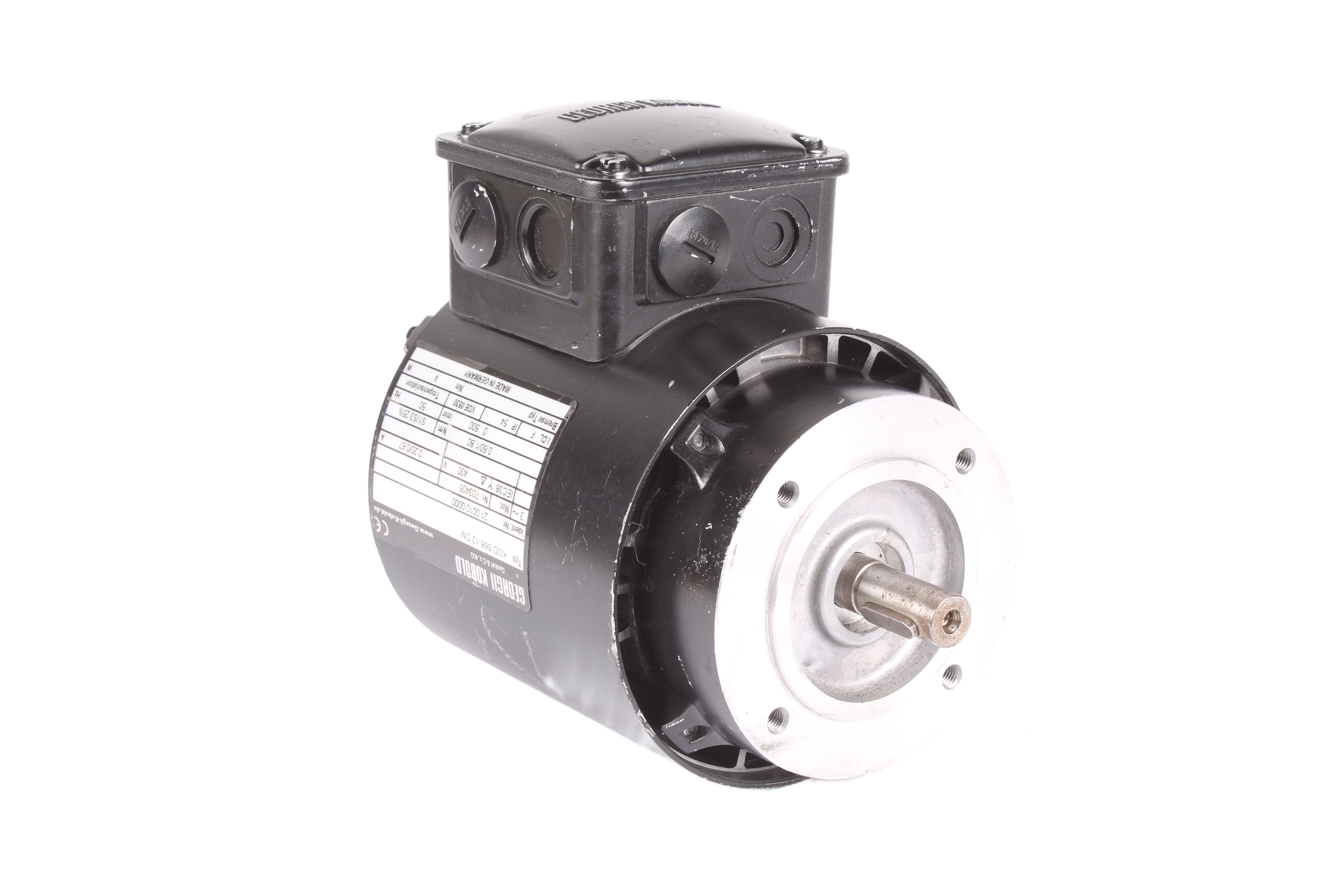 GEORGII KOBOLD KOD568-12DM MOTOR DE INDUCCIÓN 400V 
