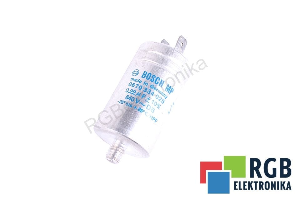 BOSCH 0670334020 KONDENSATOR 0.22UF 640V