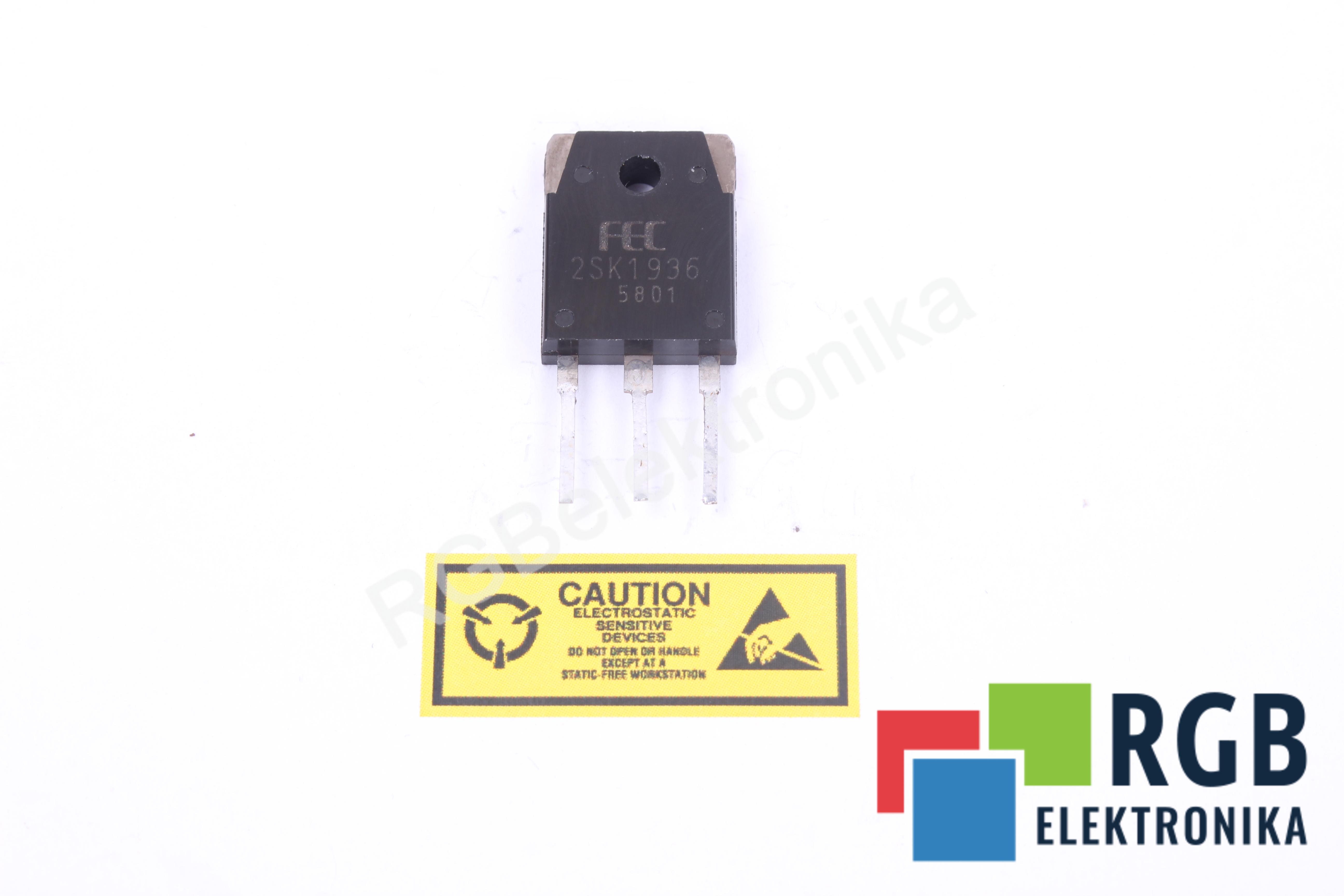TRANZYSTOR MOS-FET 2SK1936 KANAŁ N 500V 10A SC-65 THT FUJI ELECTRIC