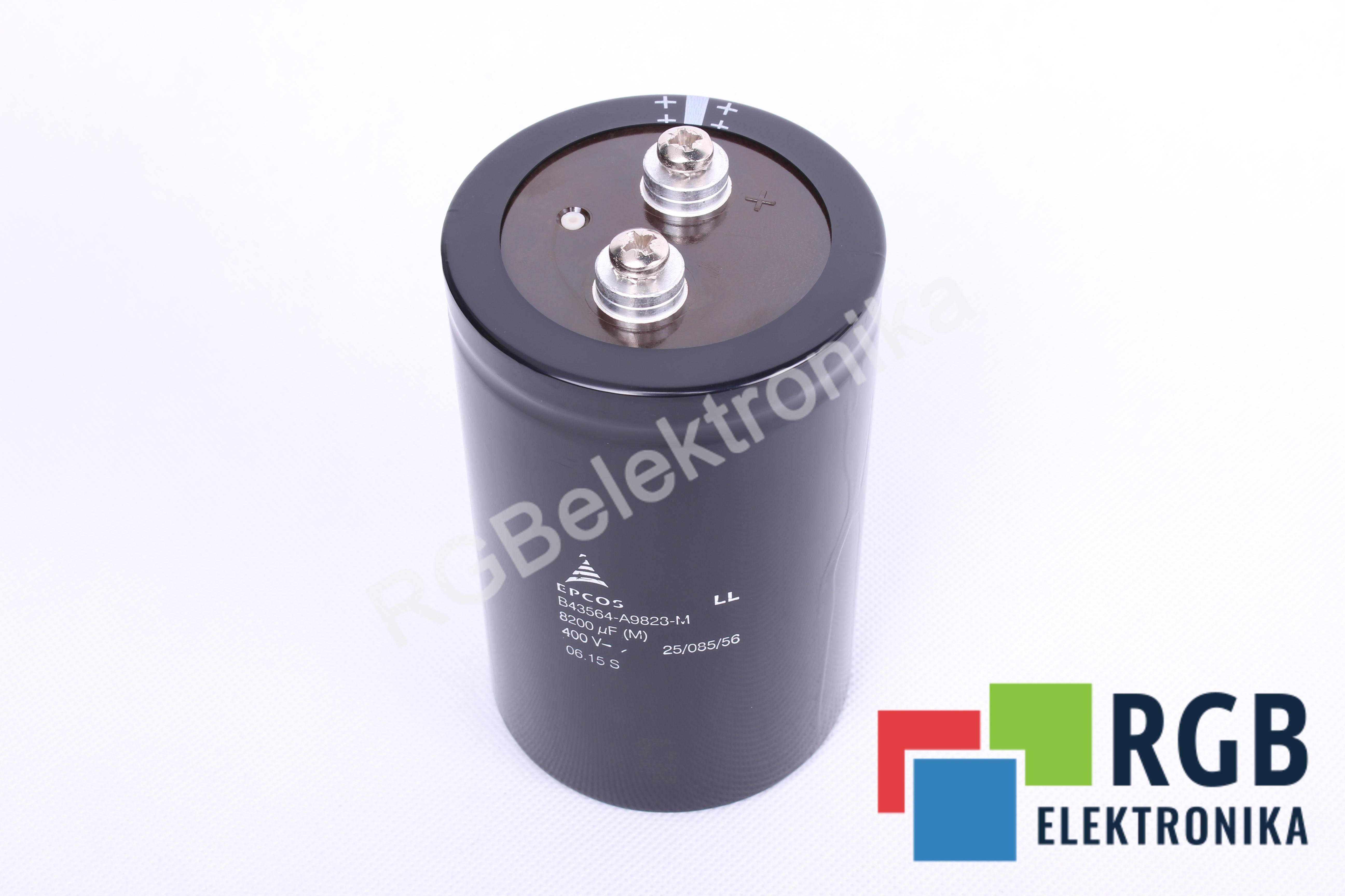 KONDENSATOR 8200UF 400VDC B43564-A9828-M 25/085/56 EPCOS