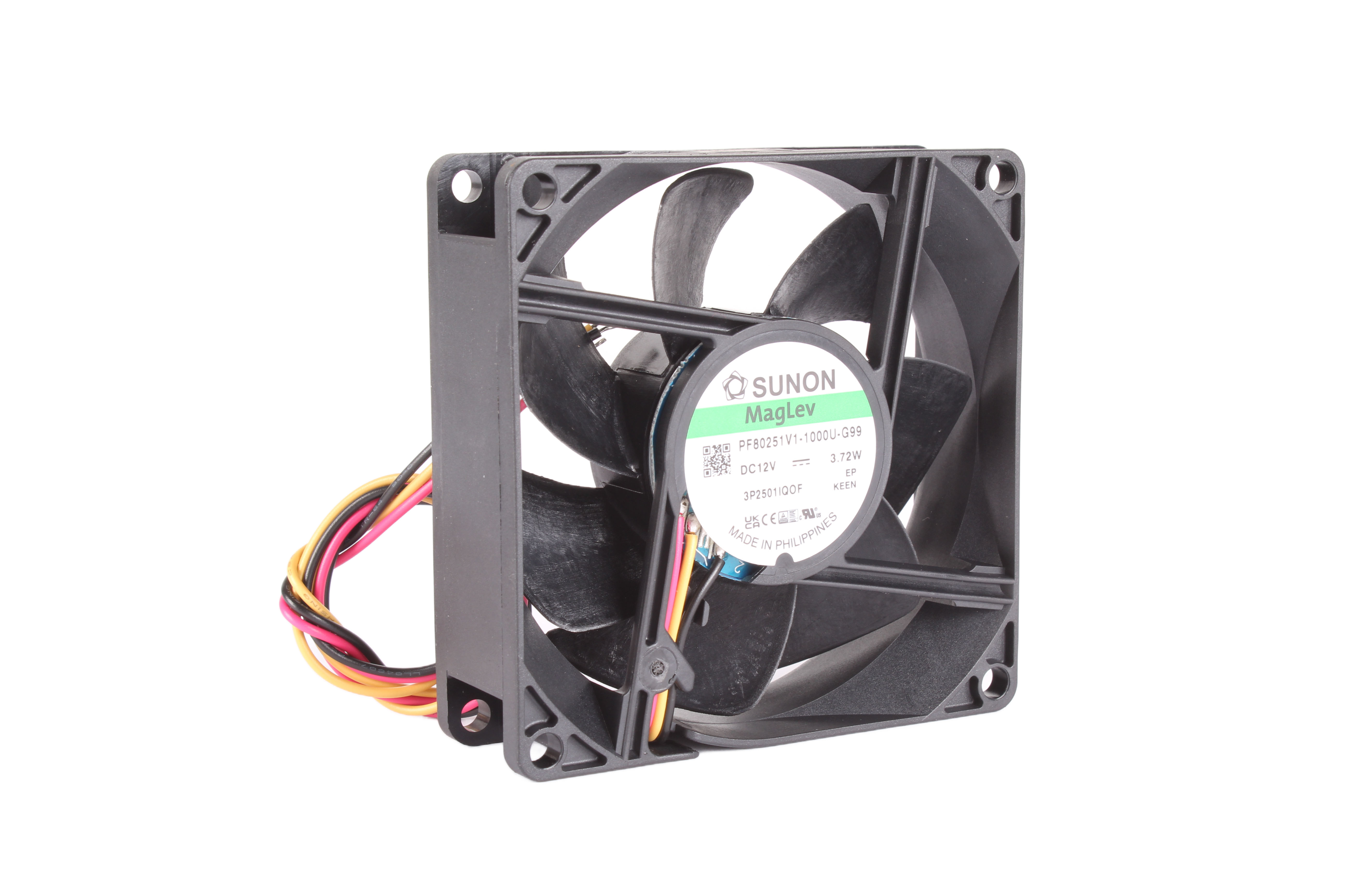 SUNON PF80251V1-1000U-G99 80X80X25MM 12VDC 3.72W AXIAL FAN 12V 80 MM 25 MM 80 MM 