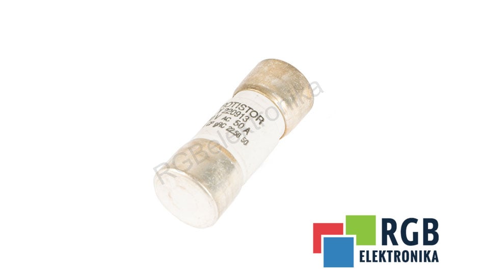 FERRAZ FR22GR69V50 PROTISTOR 690VAC 50A Y220913 22X58MM BEZPIECZNIK 690V 50A 22 MM 58 MM 