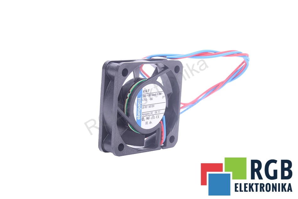 EBM PAPST 414F 40X40X10MM 24VDC WENTYLATOR PROMIENIOWY 