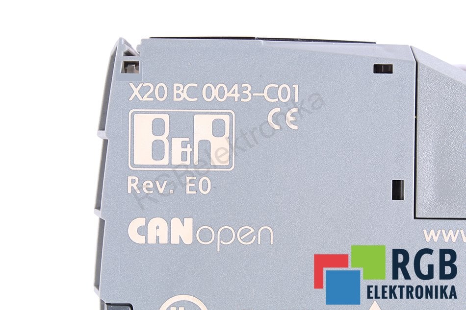 B&R AUTOMATION X20BC0043-C01