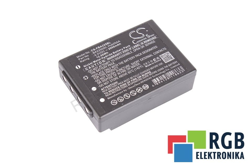 CAMERON SINO CS-FBA225BL BATTERIE 6V 2000 MAH 