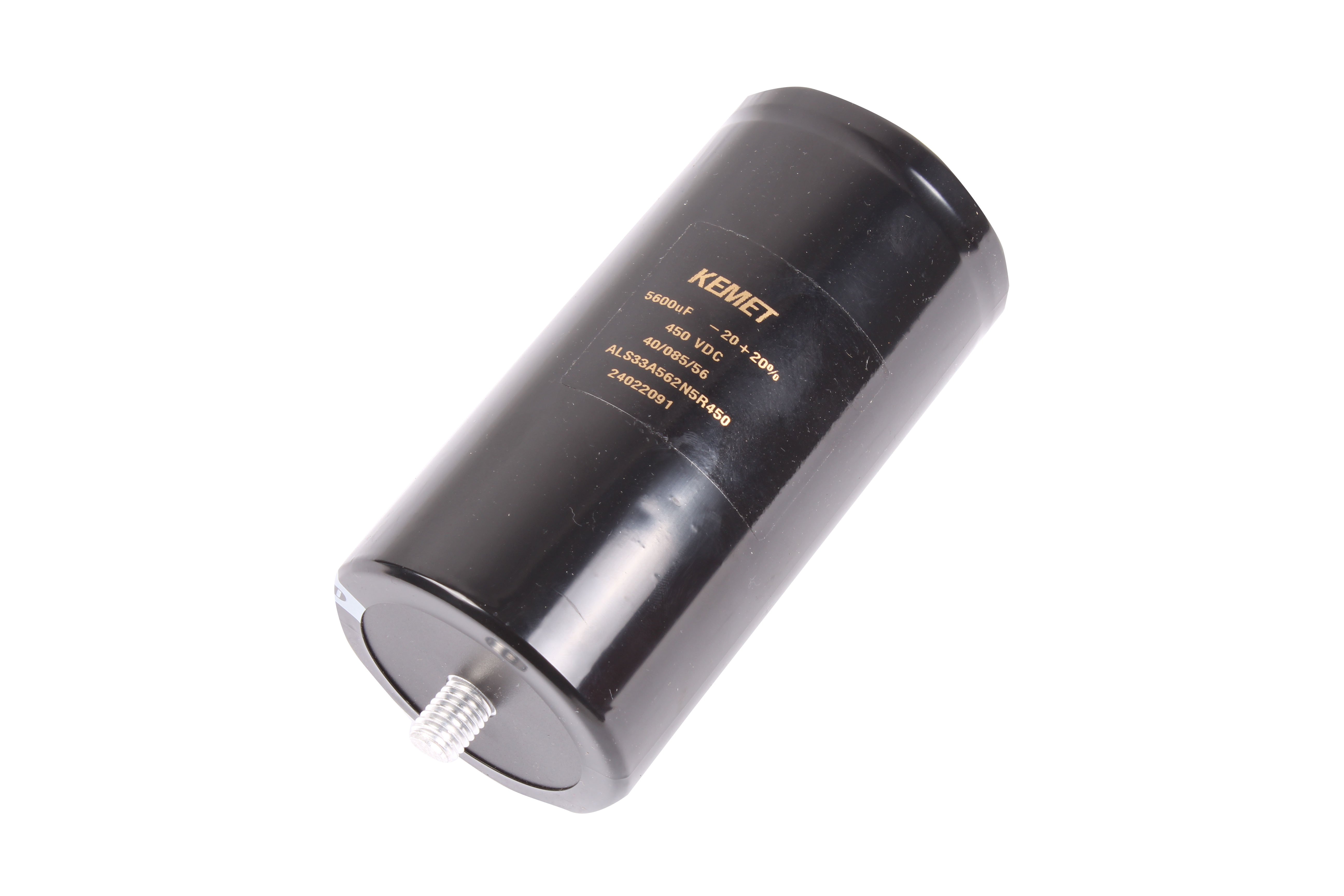 KEMET ALS33A562N5R450 5600UF 450VDC CAPACITOR 450V 5600 UF 76.2 MM 149.2 MM 2 