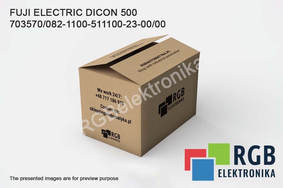 FUJI ELECTRIC DICON 500 703570/082-1100-511100-23-00/00