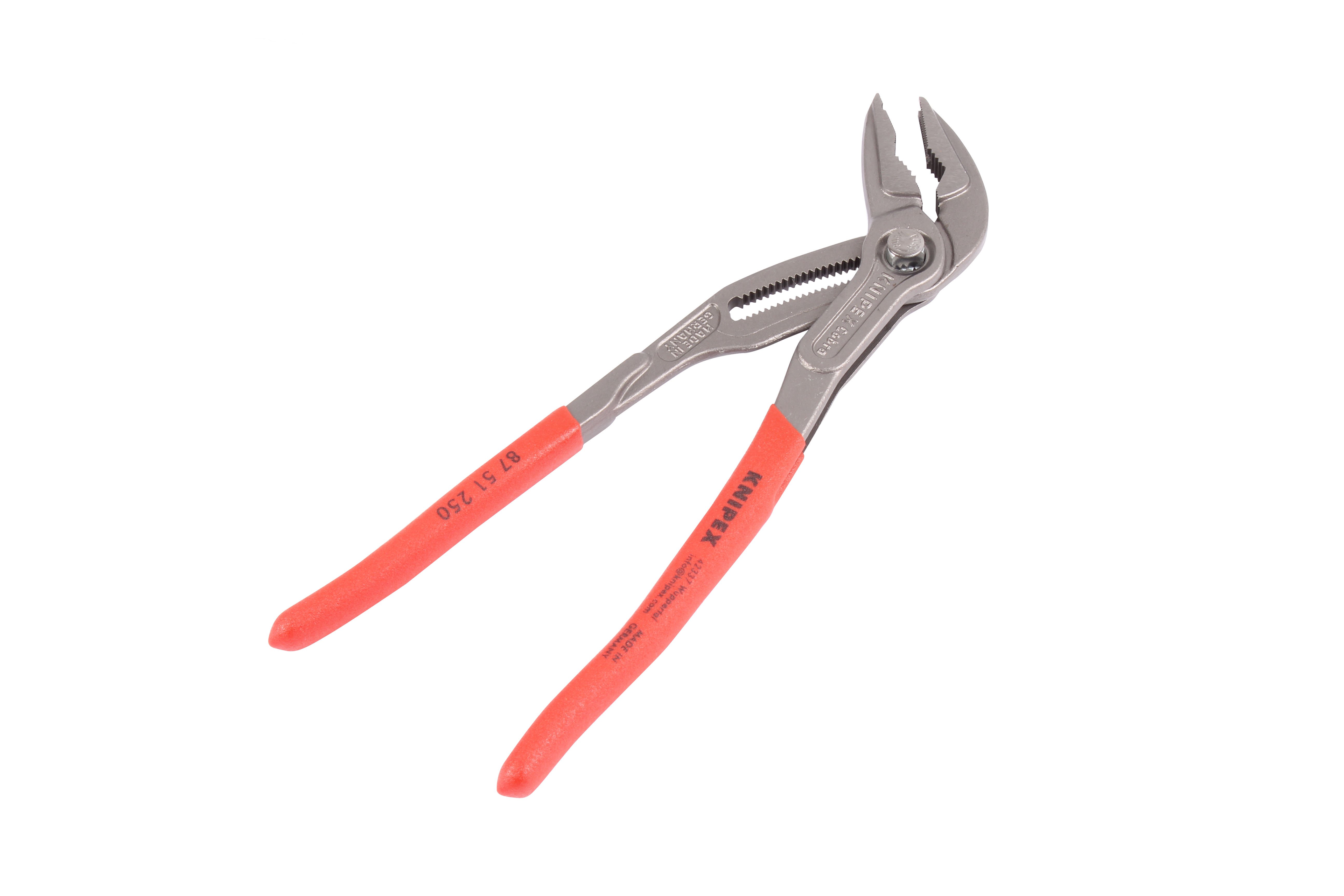 KNIPEX 8751250 87 51 250 SZCZYPCE NASTAWNE DO RUR Z WYDŁUŻONĄ SZCZĘKĄ 250X43X16MM 19 37 MM 42 MM 