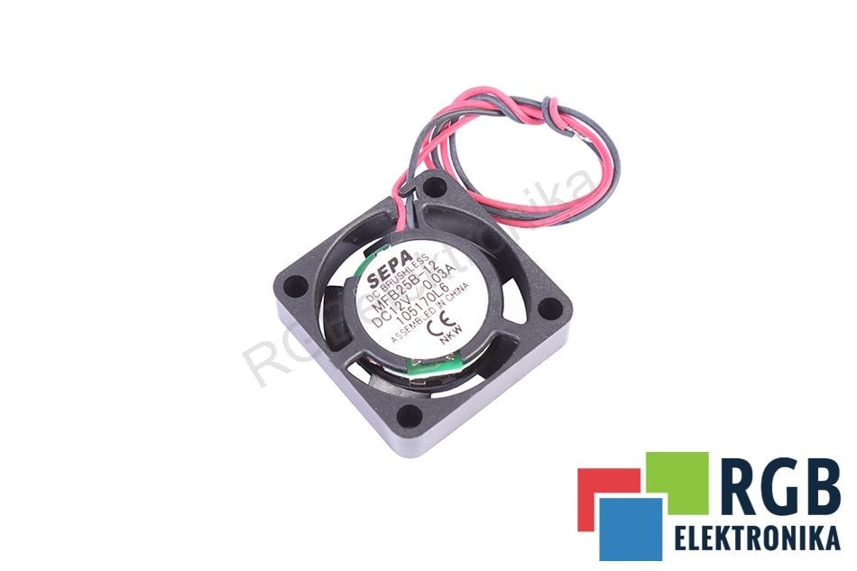 SEPA MFB25B-12 25X25X6MM 12V