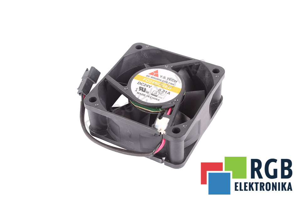 Y.S.TECH FD246025EB 60X60X25MM 24VDC AXIAL FAN 24V 0.21A 60 MM 25 MM 60 MM 