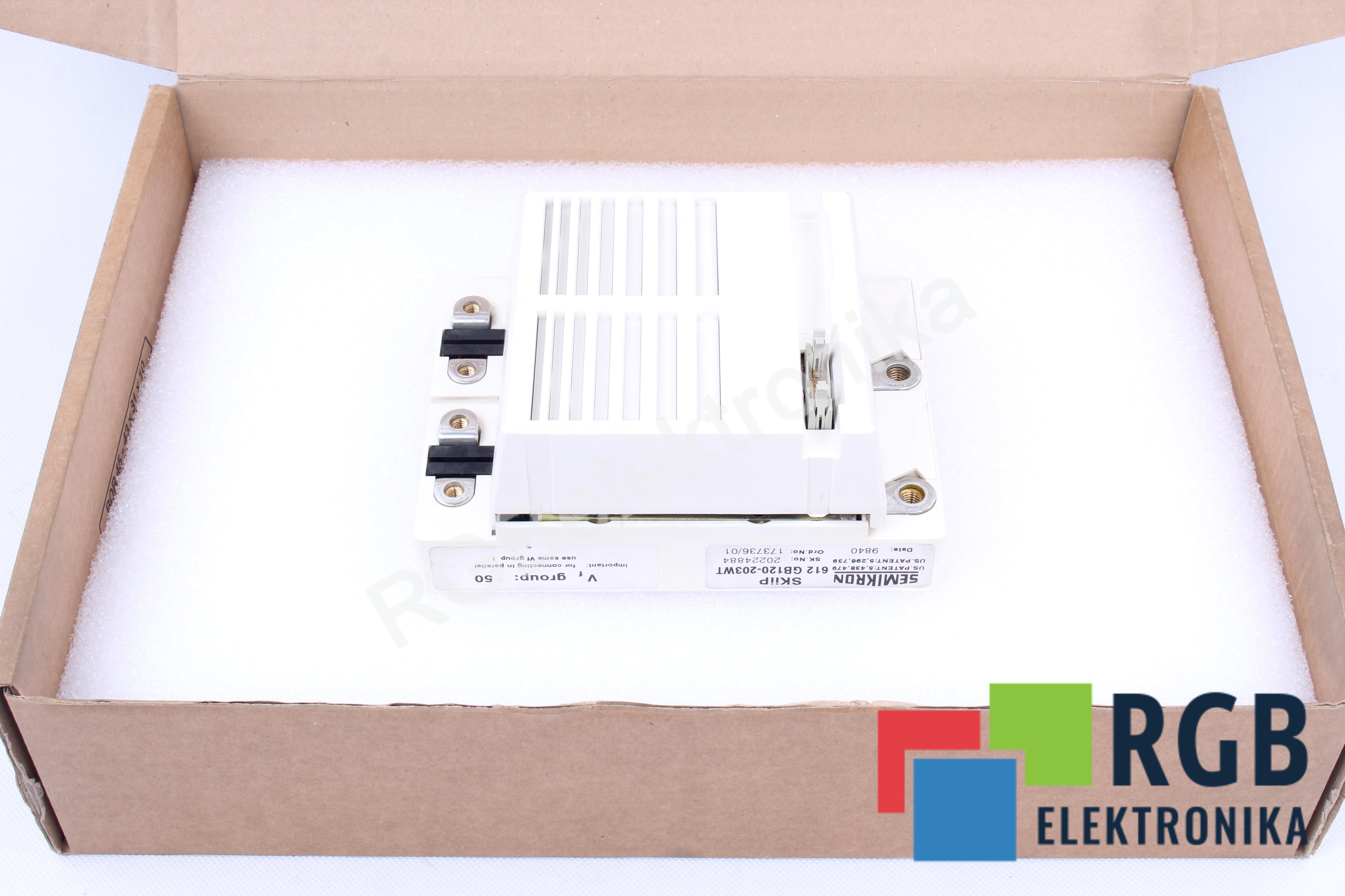 LARGE IGBT POWER PACKS SKIIP612GB120-203WT SKIIP 612 GB120-203WT SEMIKRON