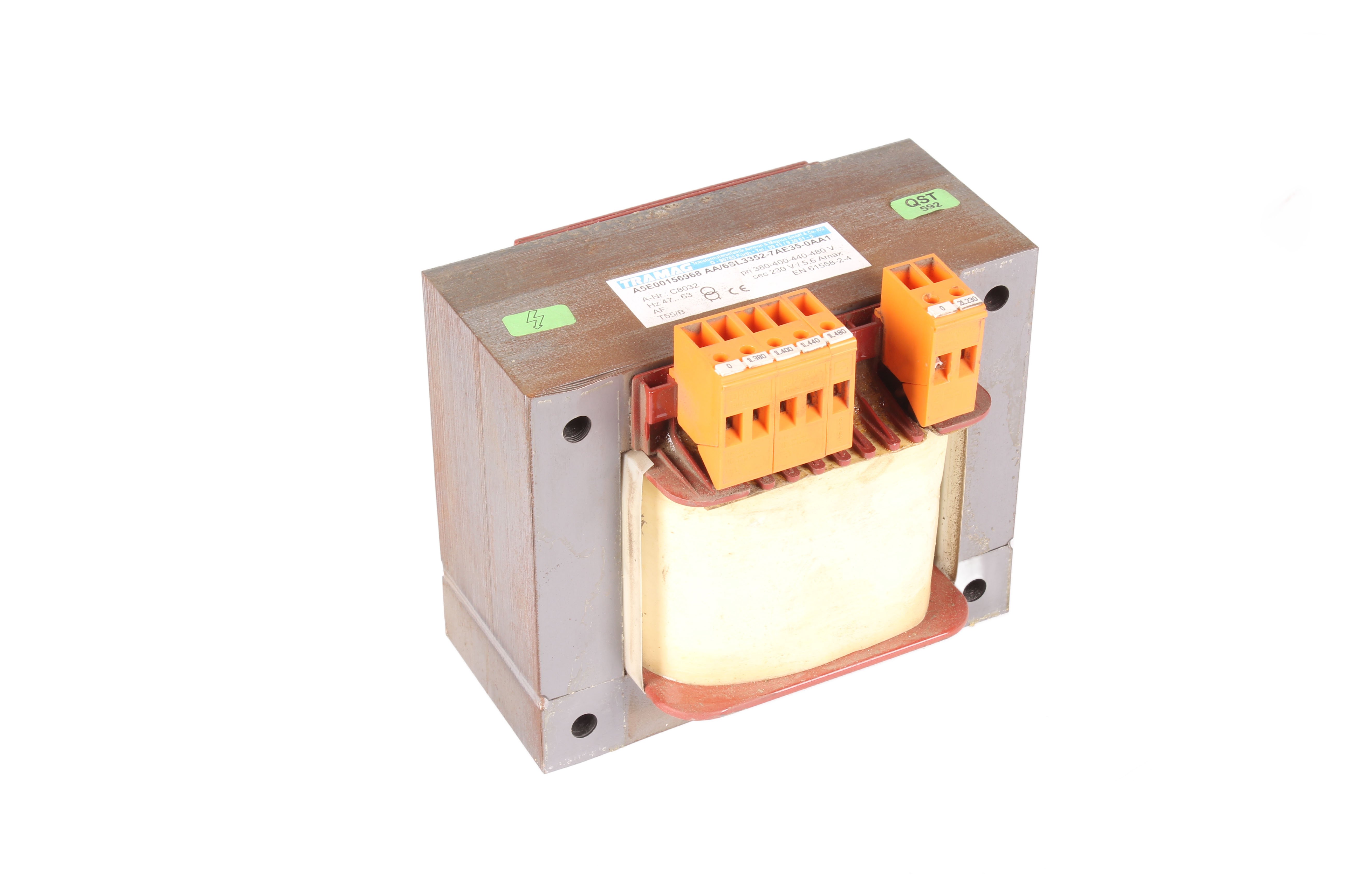 SIEMENS A5E00156968 TRANSFORMATORE 380-400-440-480V 230V 