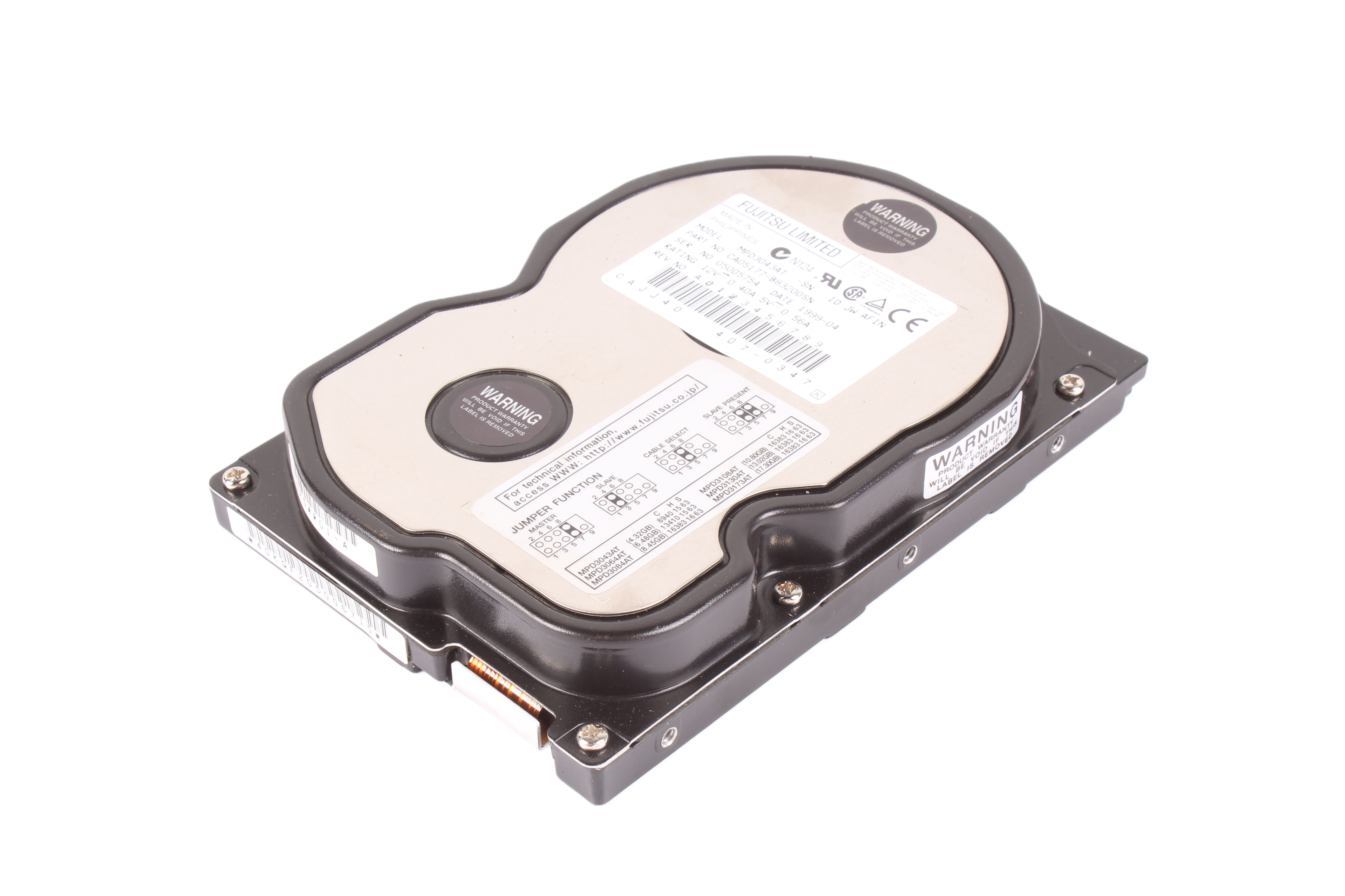 FUJITSU MPD3043AT ULTRA‑ATA/33 HDD DISK 