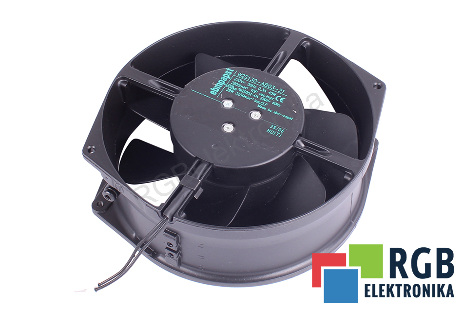 EBM PAPST W2S130-AB03-21 230V 0.3A VENTILATORE ASSIALE 230V 0.3A 