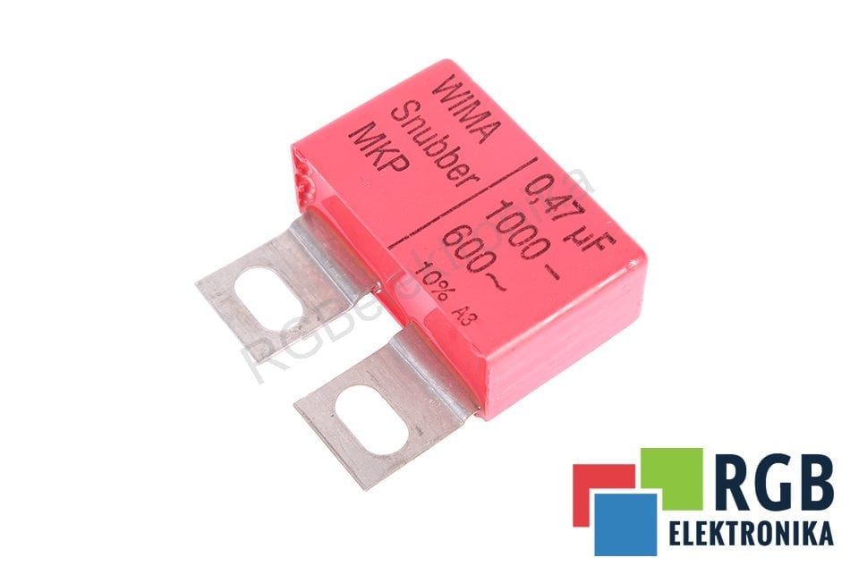 CAPACITOR WIMA 0.47UF 1000VDC/600VAC