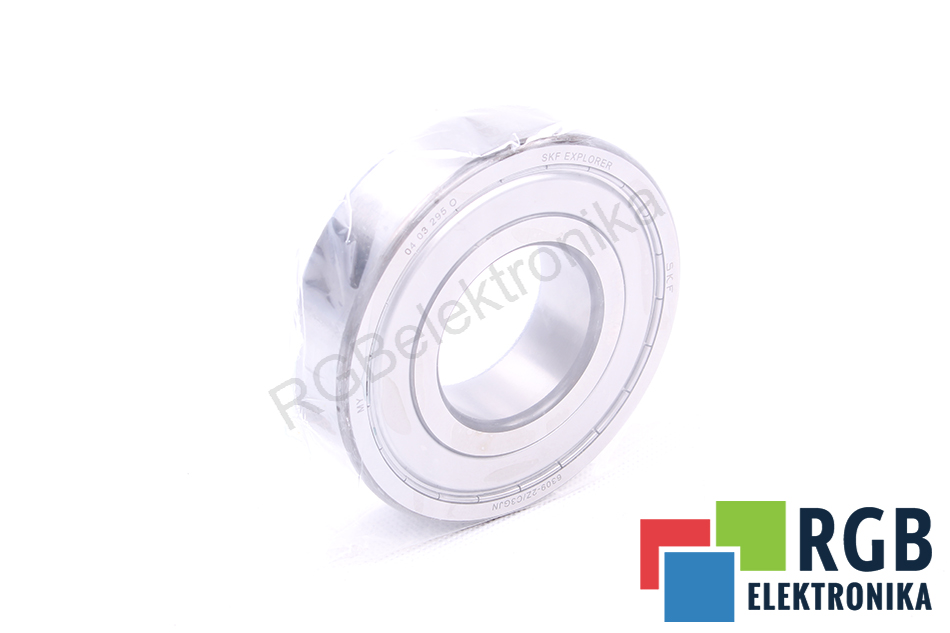 SKF 6309-2Z/C3GJN CUSCINETTO A SFERE PER SCANALATURE PROFONDE 15000 OBR/MIN 7500 OBR/MIN 45 MM 110 MM 25 MM 55.3 KN 31.5 KN 
