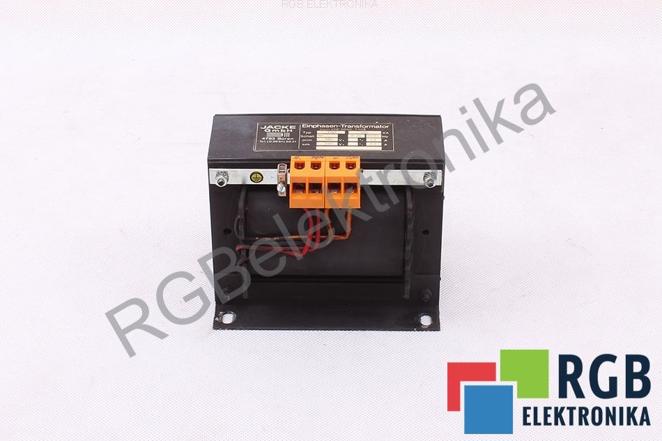 EGT 500VA VDE 0550 T40 E 50/60HZ PRIM. 380V 1.4A SEK. 220V 2.3A EINPHASEN-TRANSFORMATOR JACKE