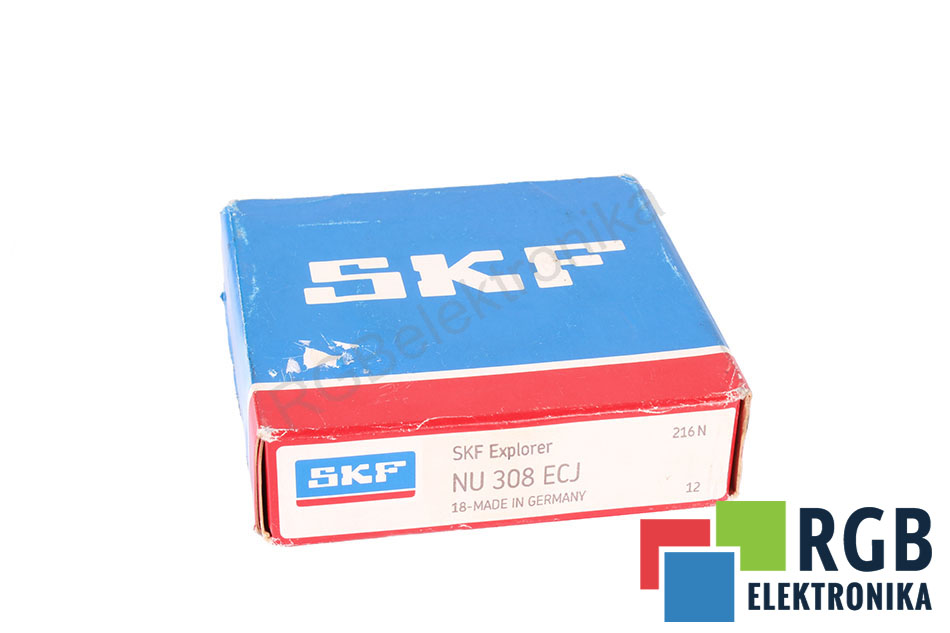 SKF NU308ECJ ROLLER BEARING 8000 OBR/MIN 9500 OBR/MIN 40 MM 90 MM 23 MM 93 KN 78 KN 