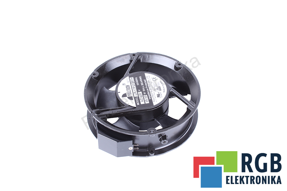 FULLTECH UF17P23BTH 172X172X51MM 230V 50/60HZ WENTYLATOR OSIOWY 230V 172 MM 51 MM 172 MM 