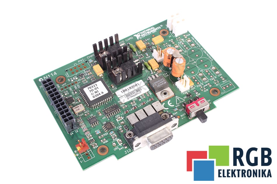NATIONAL INSTRUMENTS 188193D01 188195C-01 
