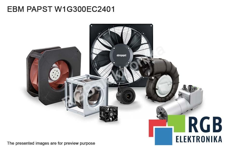 EBM PAPST W1G300EC2401 