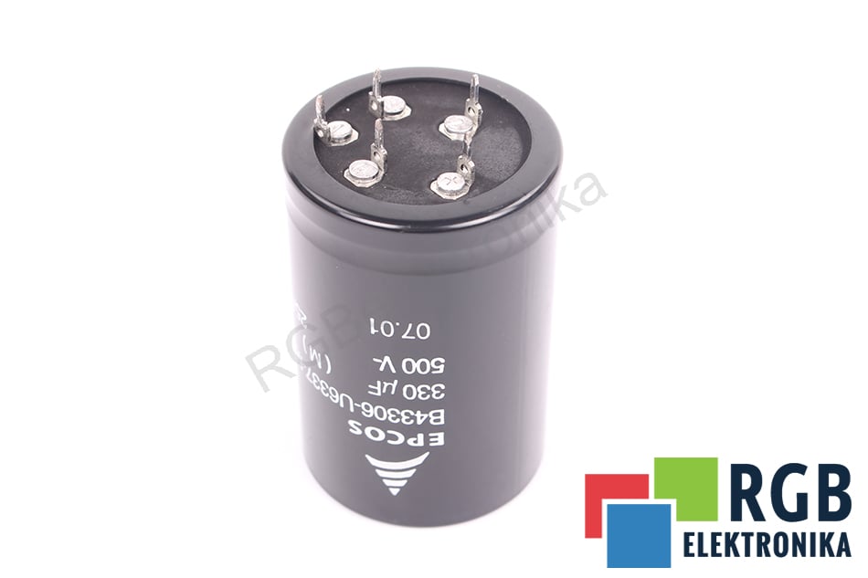 EPCOS B43306-U6337-M2 CONDENSATORE 