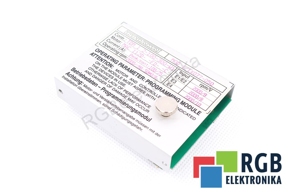 PROGRAMMING MODULE MOD1/1X077-050 TDM1.2-100-300-W1 INDRAMAT