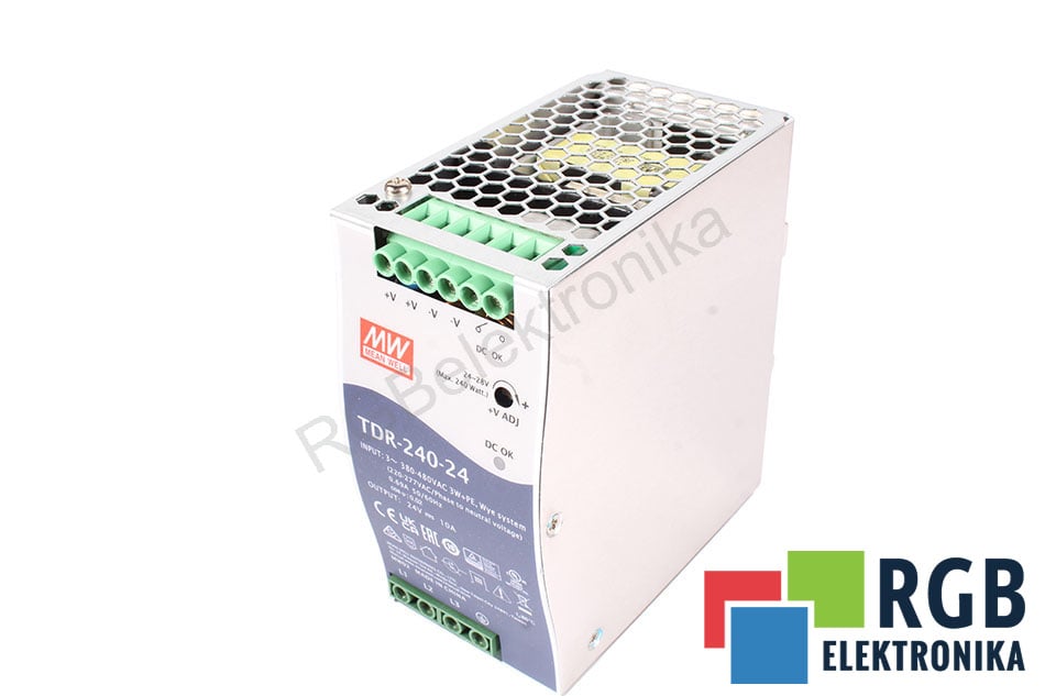 MEAN WELL TDR-240-24 ALIMENTATORE 