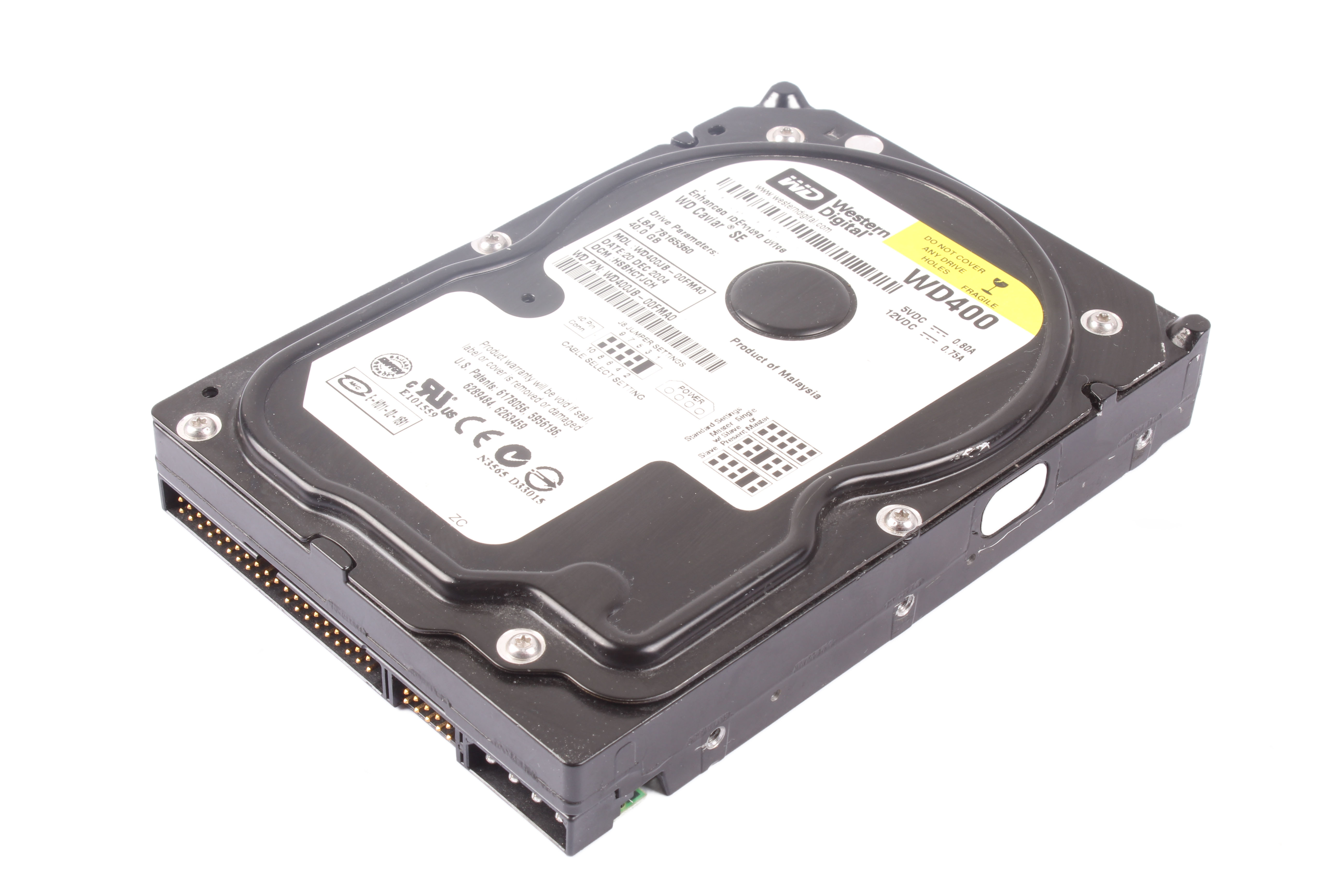 WESTERN DIGITAL WD400JB-00FMA0 40GB WD400 HDD 