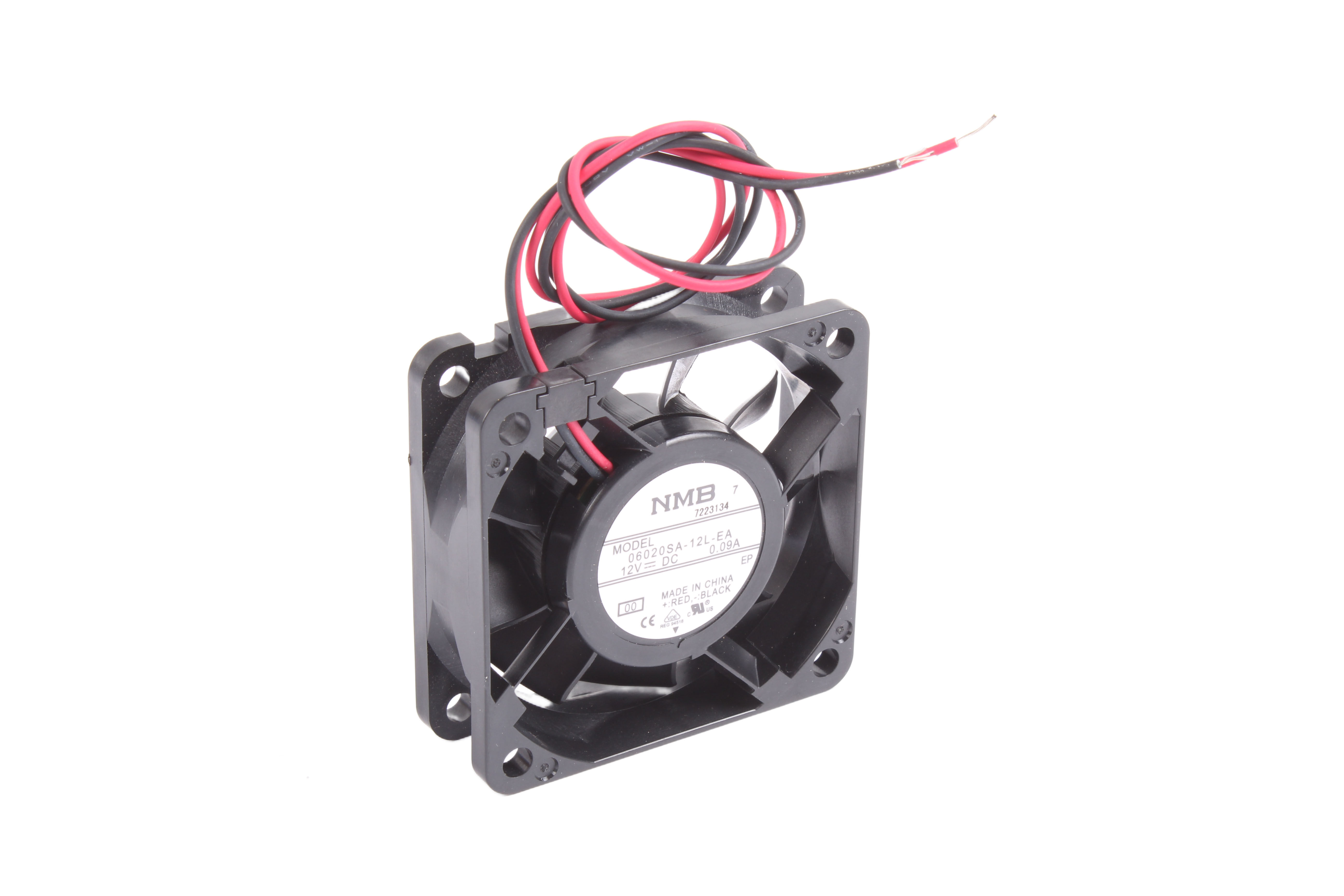 NMB TECHNOLOGIES 06020SA-12L-EA 60X60X20MM 12V AXIALGEBLÄSE 12V 60 MM 20 MM 60 MM 