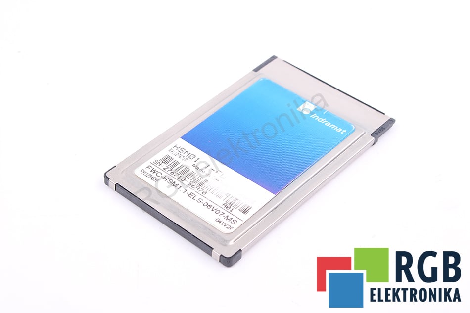 MEMORY CARD DIAX 04 HSM01.1-FW FWC-HSM1.1-ELS-06V70-MS INDRAMAT