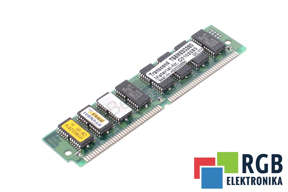 TRANSCEND 9A0004.06 C0102083 TS8MED3260 32MB SIMM C0102083 9A0004.06 SIMM PAMIĘĆ RAM 