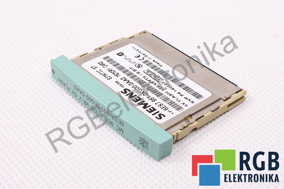 6ES7951-0KG00-0AA0 5V FLASH 128KBYTE/8BIT MEMORY CARD SIMATIC S7 SIEMENS