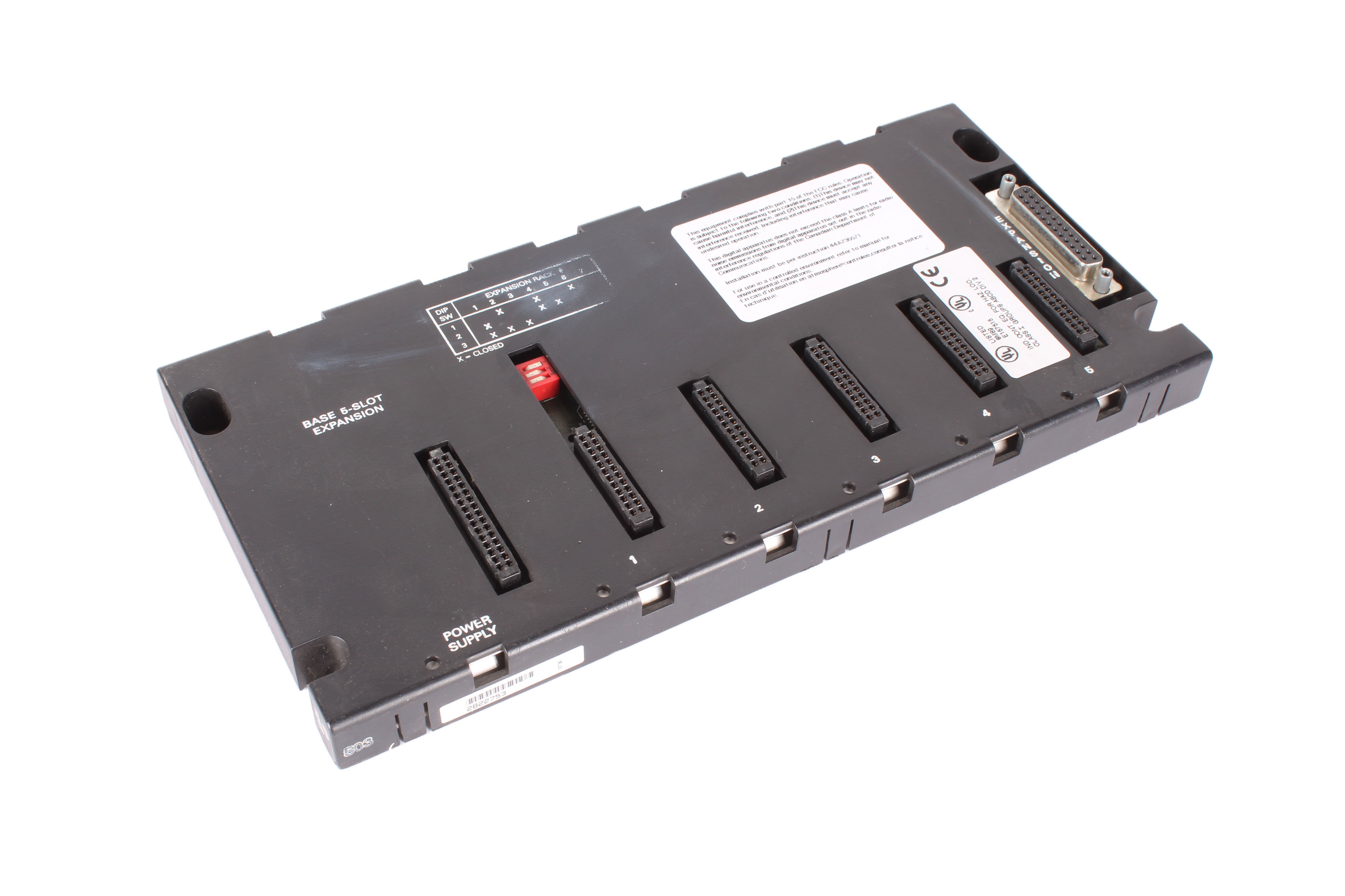 IC693CHS398F 5 SLOT EXPANSION EMI ENHANCED GE FANUC