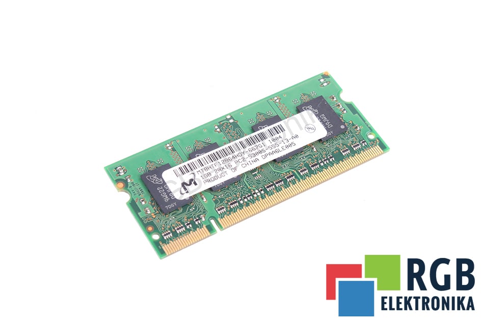 MT8HTF12864HDY-667G1 1GB SO-DIMM DDR2 RAM MEMORY MICRON
