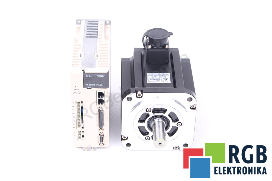 WENLING YUHAI ELECTROMECHANICAL 130SYM07725 + SG-AS30AF SERVOMOTORE 