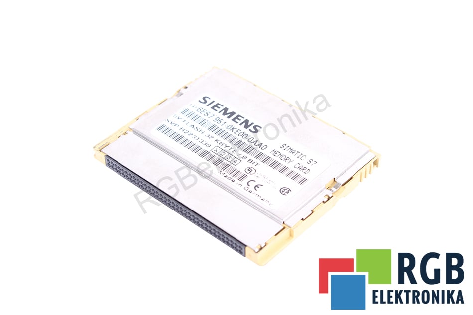 SIEMENS 6ES7951-0KE00-0AA0 SIMATIC S7 32KB SIMATIC S7 32KBYTE/8BIT 