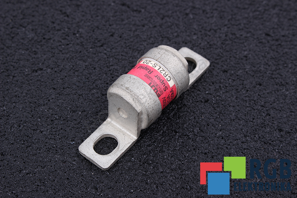 BEZPIECZNIK SUPER RAPID FUSE 20A CR2LS-20 250VAC BC100KA FUJI ELECTRIC