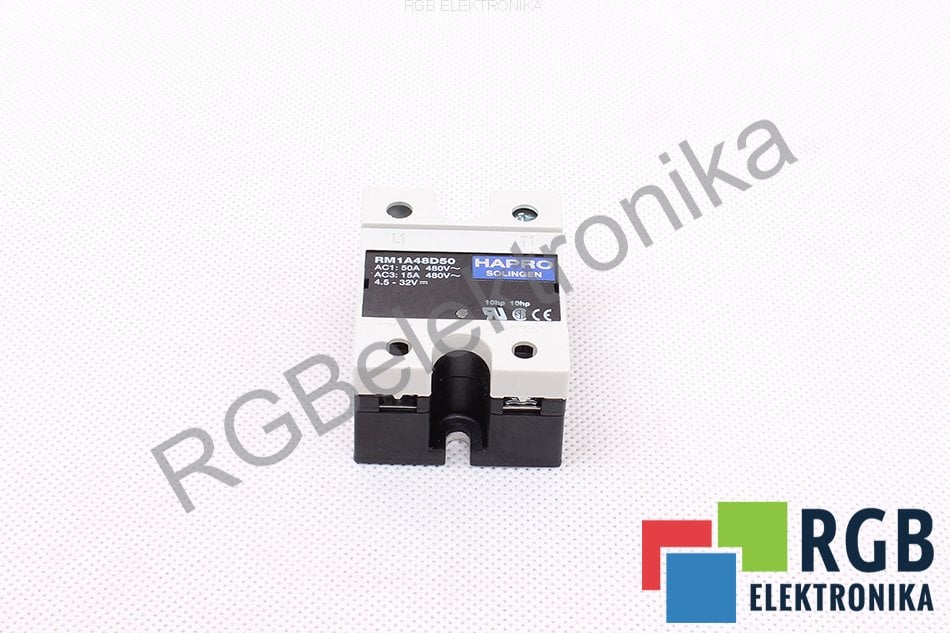 RM1A48D50 AC 480V 50A 15A DC 4.5-32V HAPRO SOLINGEN