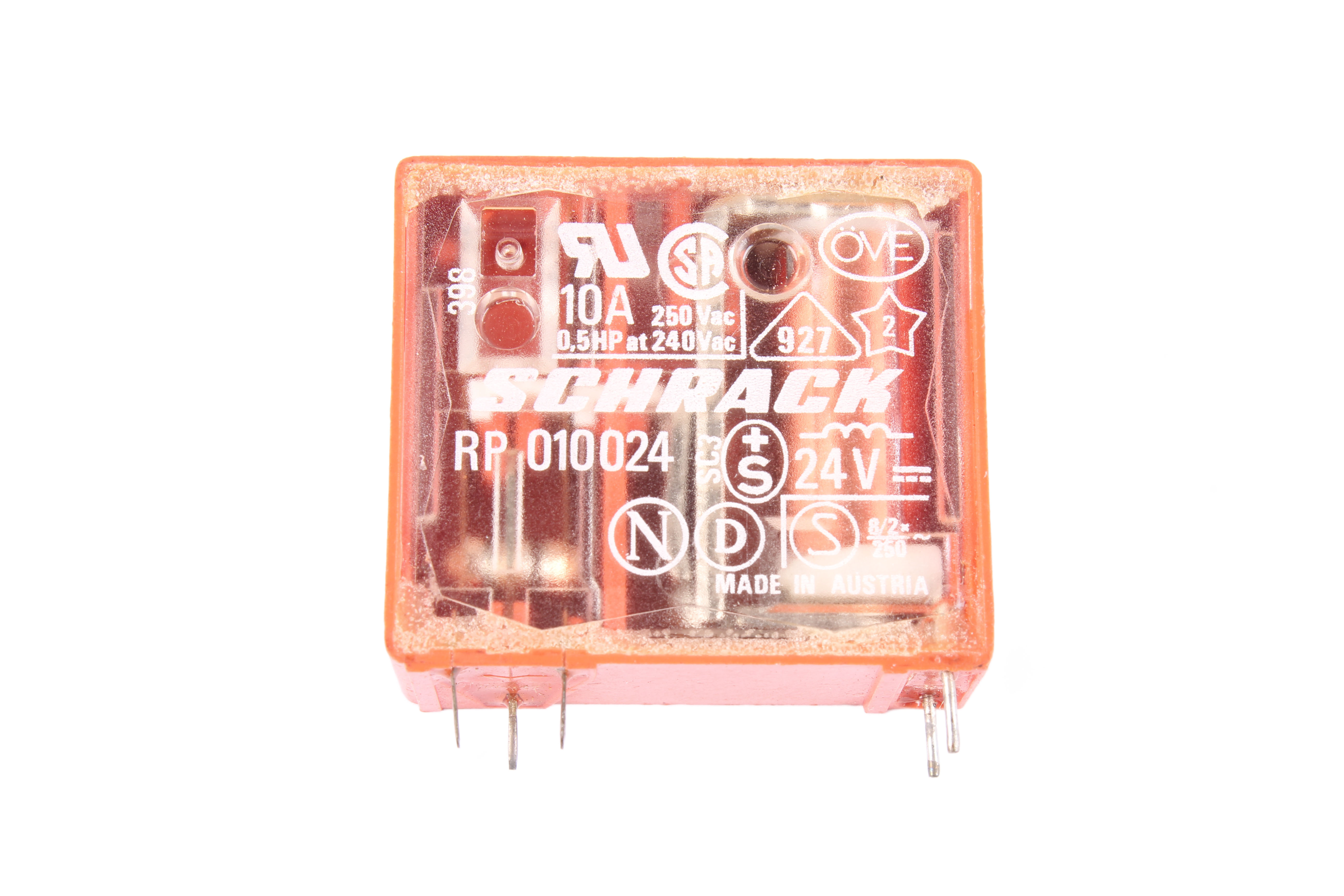 SCHRACK RP010024 24V RELAIS 24V 10A 