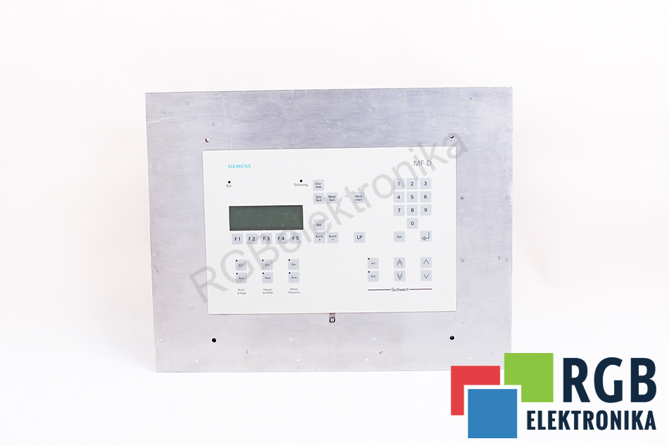 MF-D SOLLWERT PANEL OPERATORSKI SIEMENS
