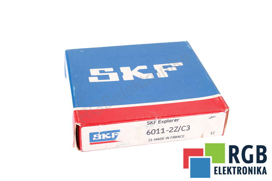 SKF 6011-2Z/C3 55X90X18 ŁOŻYSKO KULKOWE ZWYKŁE 55 MM 90 MM 18 MM 