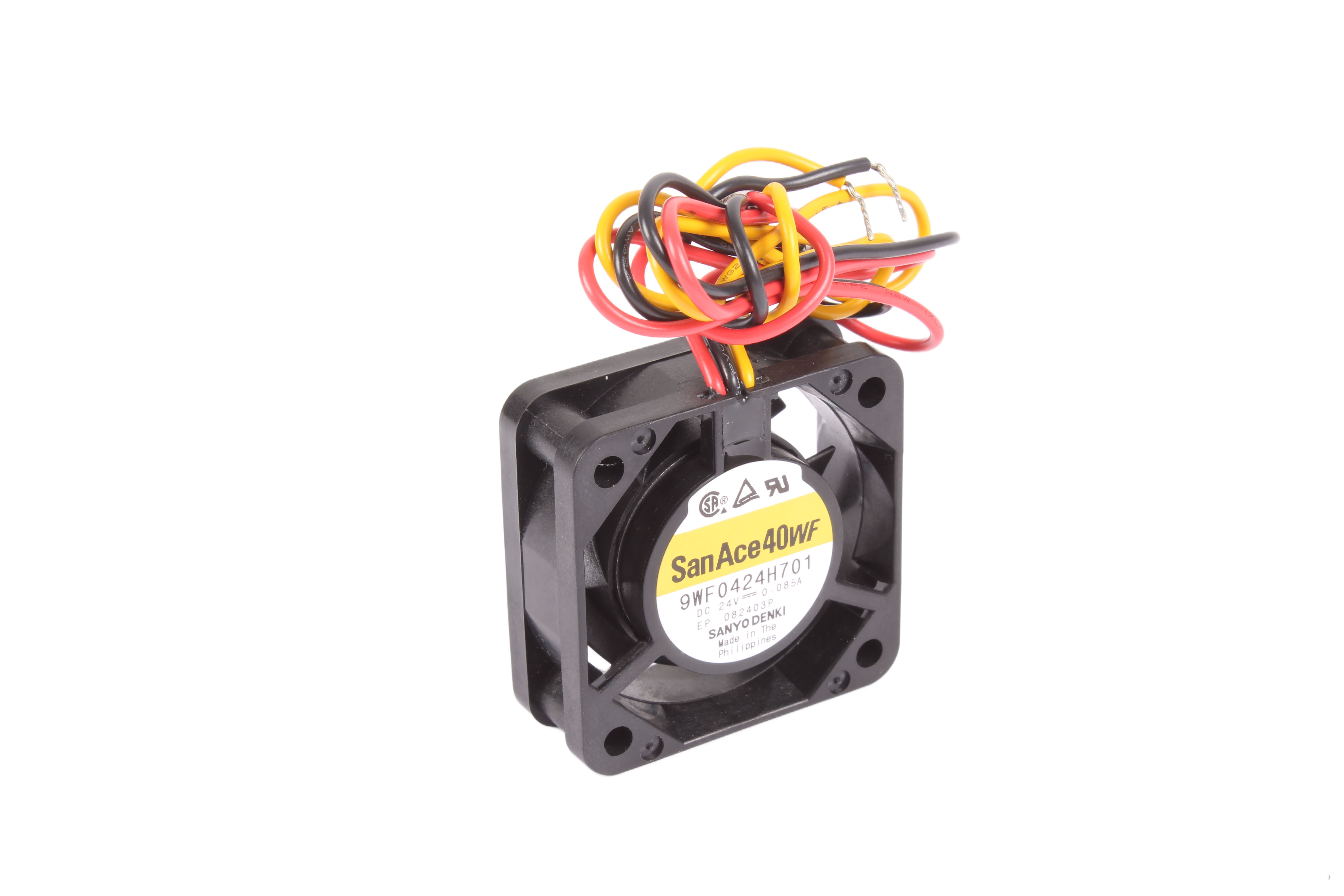 SANYO DENKI 9WF0424H701 40X40X15M 24VDC AXIALGEBLÄSE 24V 40 MM 15 MM 40 MM 