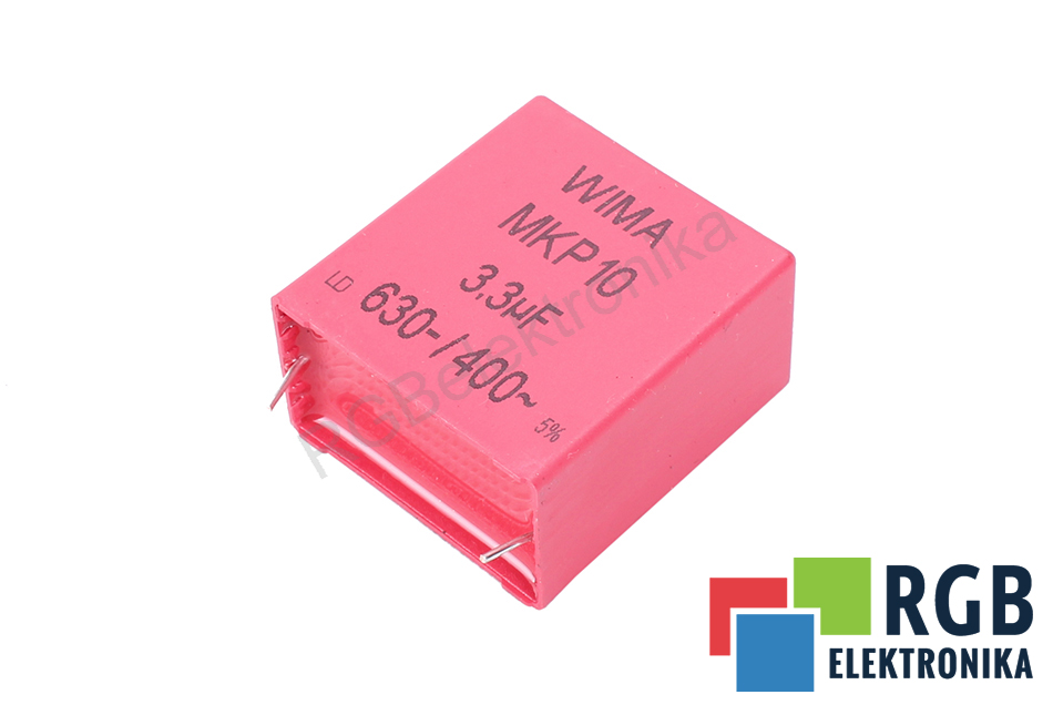 MKP1J043307H00JSSD MKP10 3.3UF 630/400V WIMA KONDENSATOR