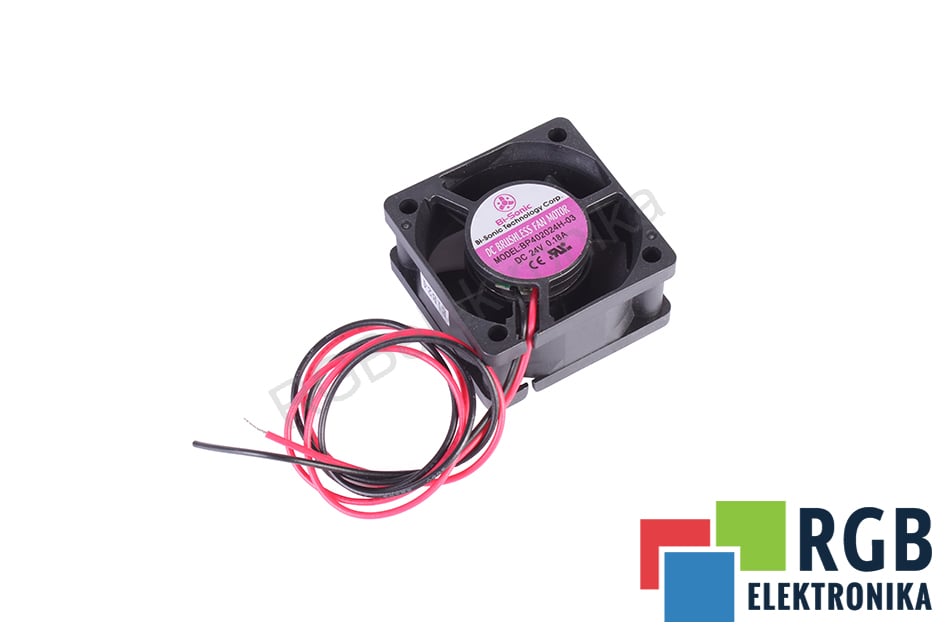 BI-SONIC BP402024H-03 24VDC 0.18A 40X40X20MM WENTYLATOR OSIOWY 24V 0.18A 40 MM 20 MM 40 MM 