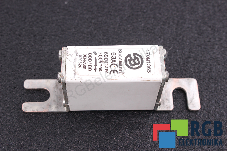 BEZPIECZNIK 63A 170M1365 690V 700V GR BUSSMANN