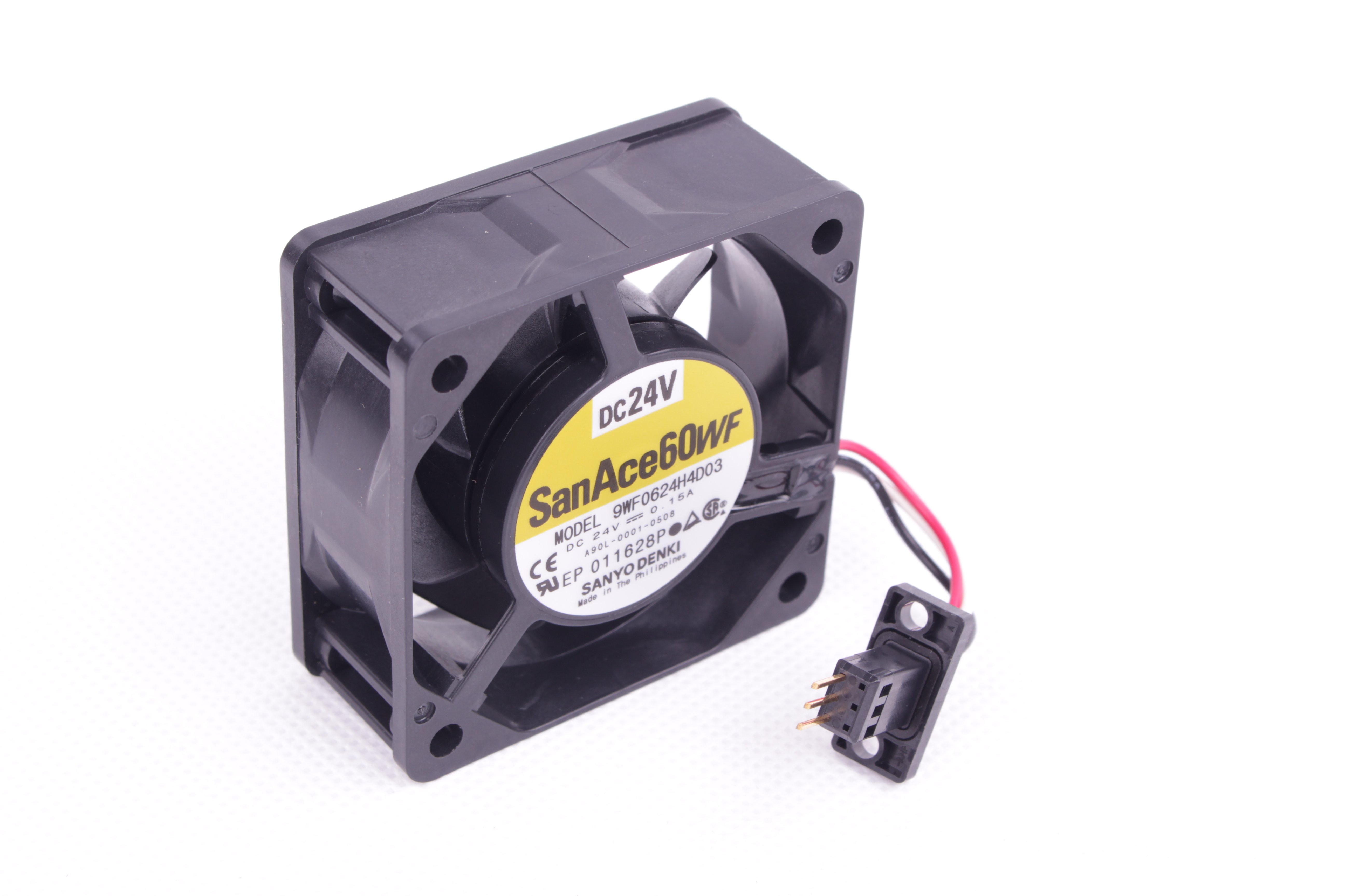 FANUC A90L-0001-0508 SANACE60WF AXIAL FAN 24V 60 MM 25 MM 60 MM 