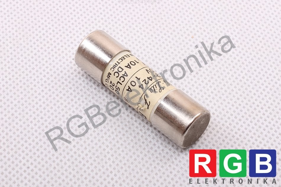 UTSUNOMIYA ELECTRIC PC132-424 CELLO-LITE FUSE 250V 10A 50KA AC.500V DC.250V MFG BEZPIECZNIK 250V 10A 